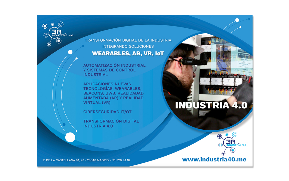 Diseño cartel para feria 3R Industria