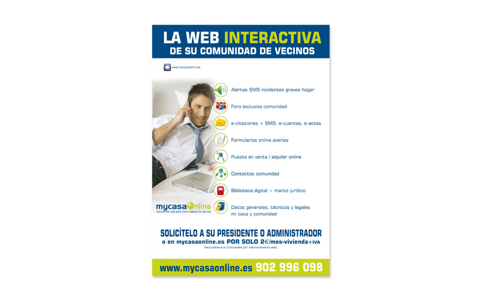 Cartelería MycasaOnline