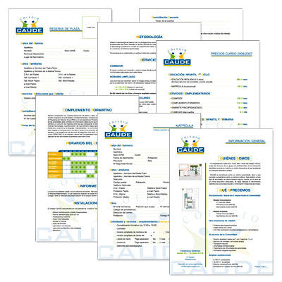 Diseño de papelería diversa