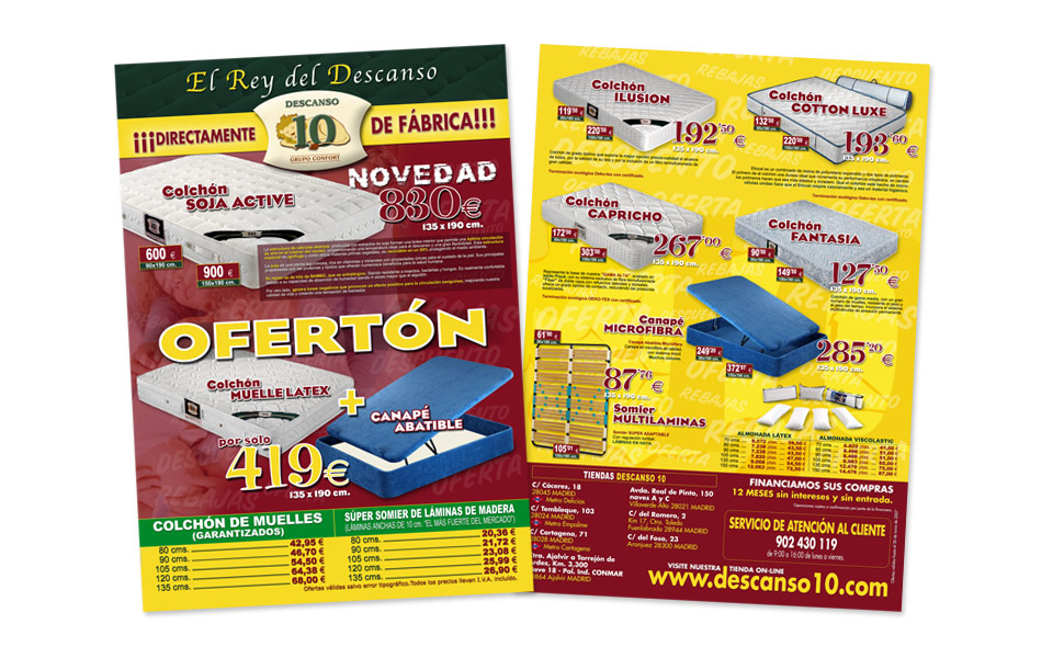 Diseño e Impresión Folleto A4