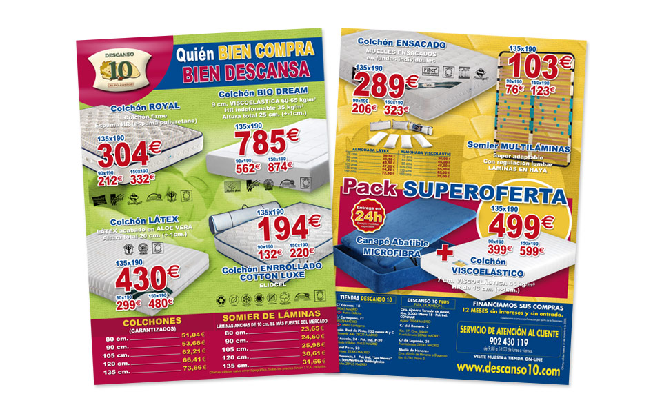 Diseño e Impresión Folleto A4