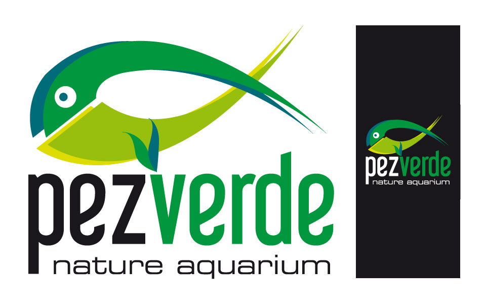 Diseño de logotipo para Pez Verde Nature Aquarium