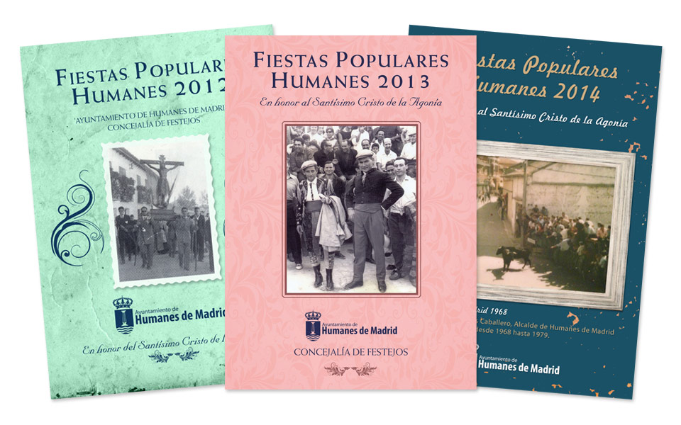 Diseño y Maquetación Programas Festejos 2012-2016