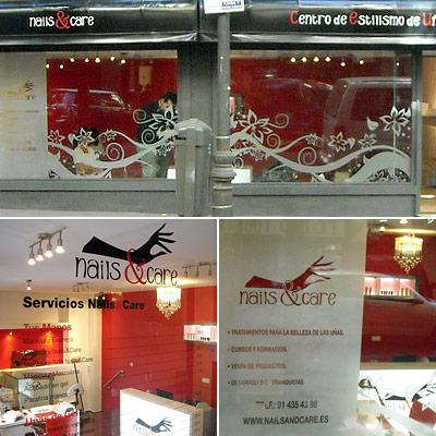 Rotulación Nails and Care