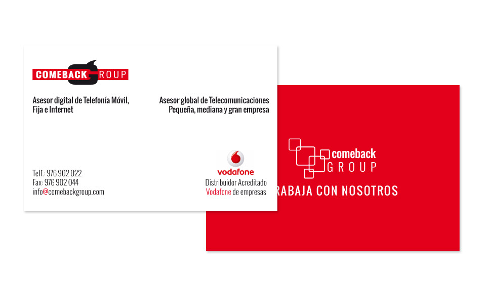 Diseño Tarjetas de Visita