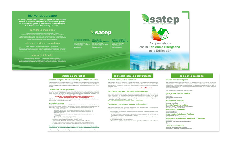 Diseño de Tríptico